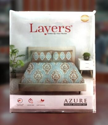 Layers AZURE Double Bed Sheet