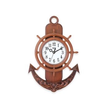Ajanta Wall Clock | Model No 5027 Wall Clock – Fancy Pendulum Clock – Teak wood Colour