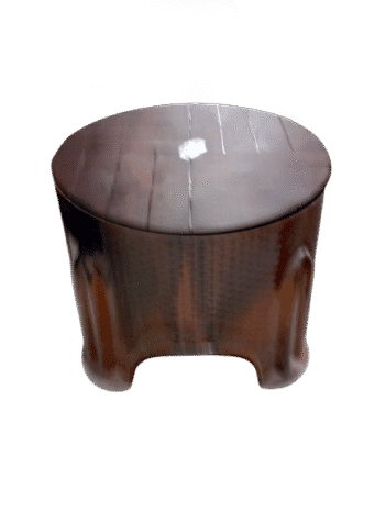 Plastic Centre Table (Brown)
