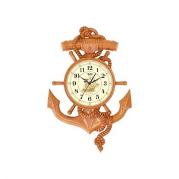 Ajanta Wall Clock | Model No 903 Vintage series Clock – Teak wood Colour