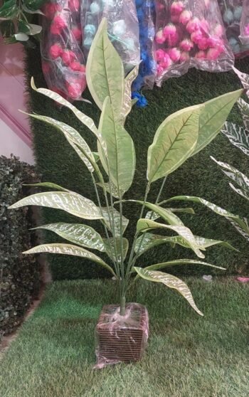 REAL PBR 26 Leaf artificial plant with beautiful design With pot