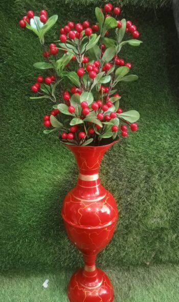 Artificial Cherry Plant Bunch With Pot
